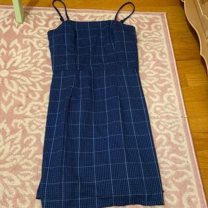 Plaid blue Aeropostale dress mini